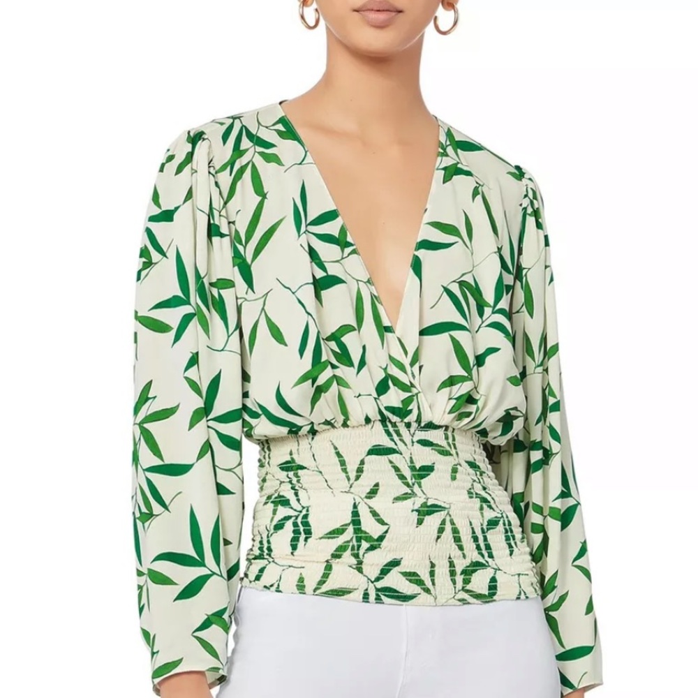 Caroline Constas Sadie Blouse XS NWT